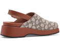 Сабо COACH Sculpted C на платформе с узором Jacquard и регулируемой пряжкой