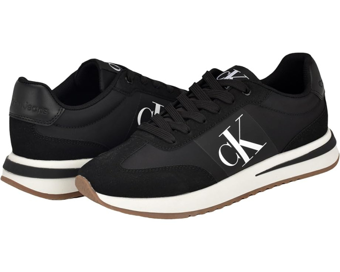 Кроссовки Calvin Klein Pezrand с круглым носком и логотипом CK