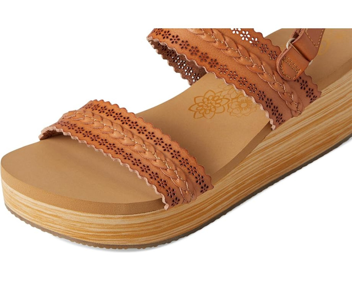 Сандалии Skechers Summers Coastal Stroll с текстурированным верхом и стелькой из пены