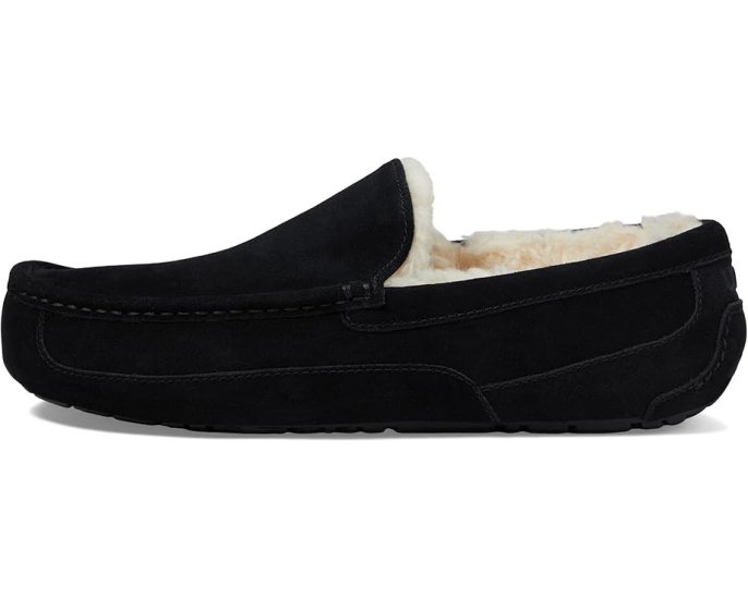 Тапочки UGG Ascot из натуральной замши с подкладкой UGGplush