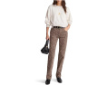 Джинсы Madewell Longline Straight с прямой линией в цвете Dark Mocha
