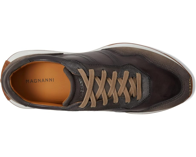 Кроссовки Magnanni Romero II из замши с водостойкой конструкцией
