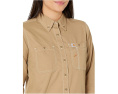 Огнестойкая рубашка Carhartt Force свободного кроя с длинным рукавом