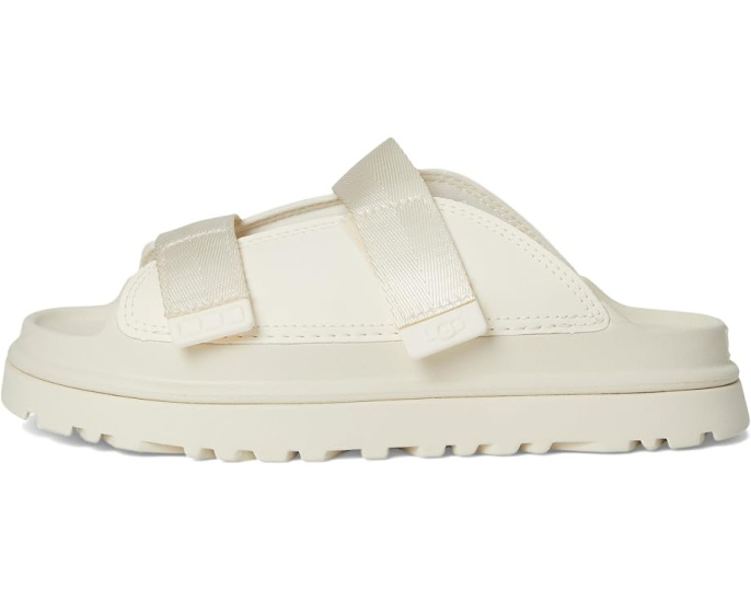 Детские шлепанцы UGG Goldenglow Slide с ремешками из переработанных материалов
