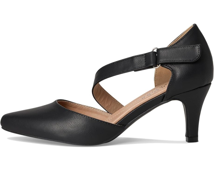 Туфли Journee Collection Tillis с острым носком и асимметричным ремешком