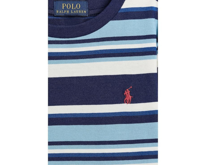 Striped Cotton Jersey Tee (Toddler/Little Kid)