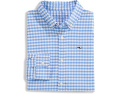 Детская рубашка vineyard vines Skysail Gingham с клеткой и охлаждающим эффектом