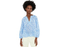 Vineyard Vines топ Emilia с вырезом каре