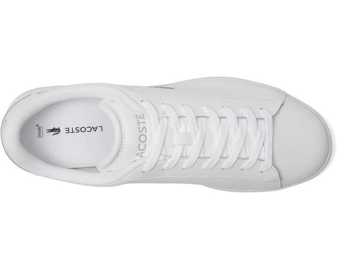 Кроссовки Lacoste Carnaby Set Trainers с кожаным верхом и стелькой Ortholite