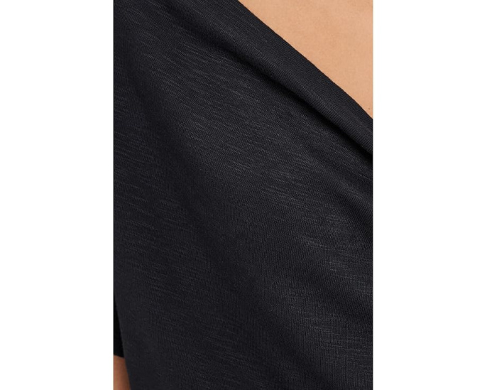 Топ Waterfall Cowl Neck Free We The Free черный с запахом