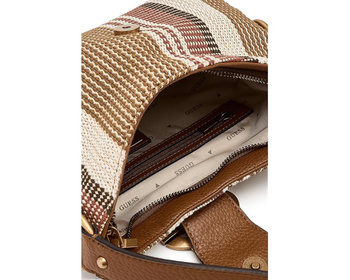 Мини-сумка Camden через плечо от GUESS из холста