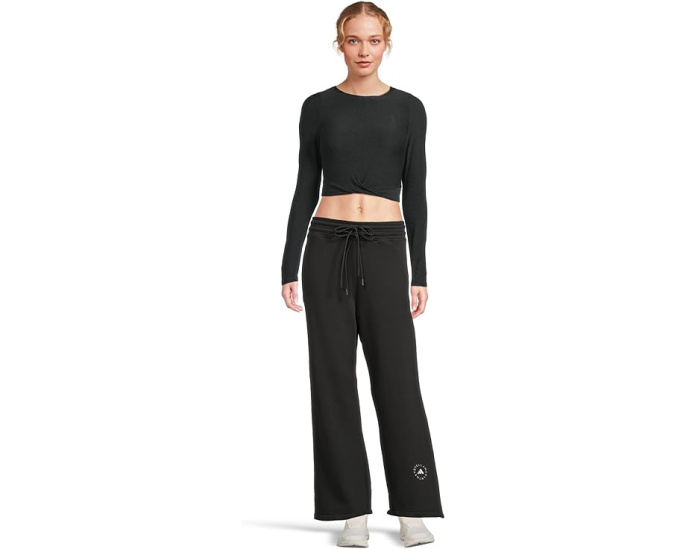 Брюки прямого кроя adidas by Stella McCartney с манжетами и регулируемым поясом