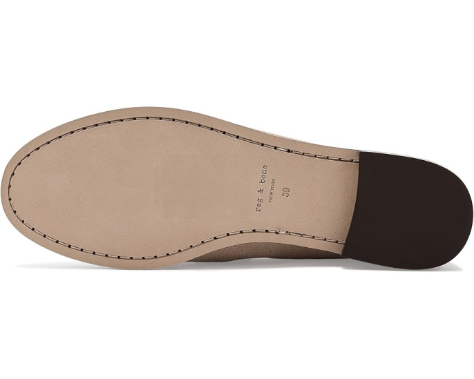 Лоферы rag & bone Lexi из лаковой кожи с мокасиновым носком