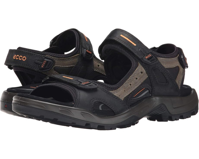 Сандалии ECCO Sport Yucatan с кожаным верхом и технологией FLUIDFORM