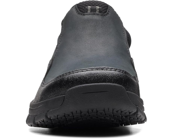 Водонепроницаемые кроссовки Clarks Walpath Step с кожаным верхом и квадратным каблуком
