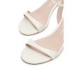 Босоножки Kellie Sandals 50 Stuart Weitzman на каблуке 5 см кремового цвета