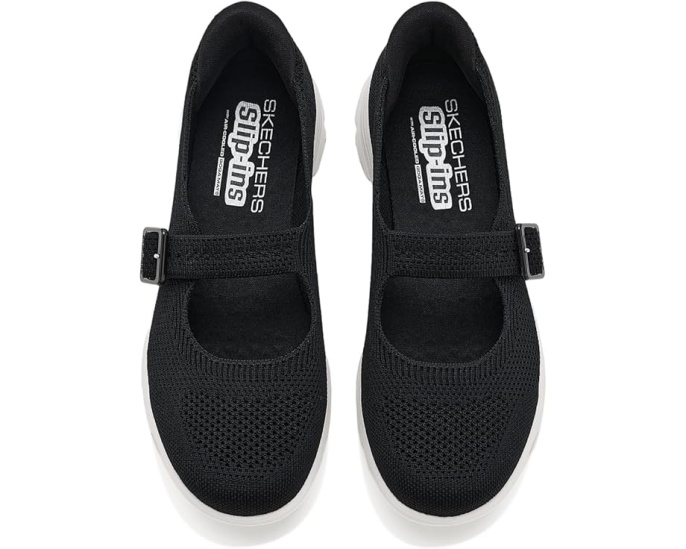 Skechers туфли Hands Free Slip-ins Serene Mary Jane с каблуком