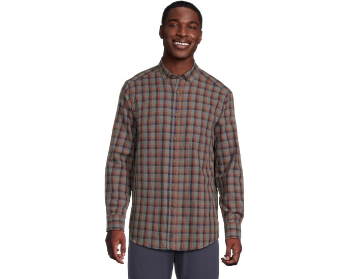 Рубашка Johnston & Murphy Heathered Woven Shirt