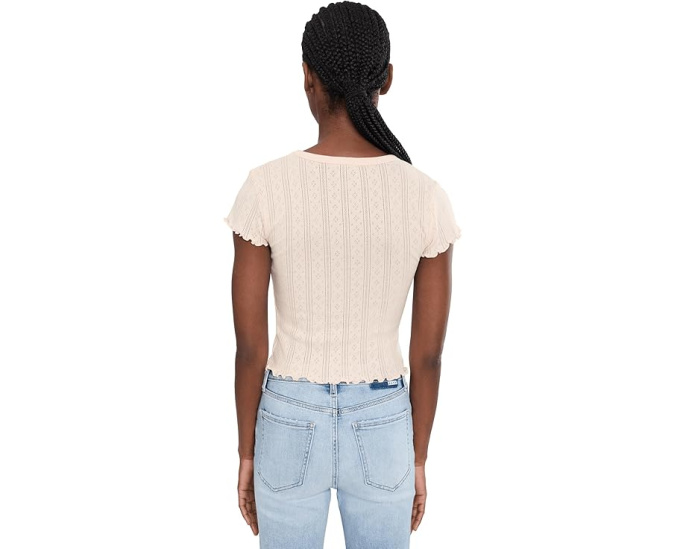 Футболка DAZE Lily Baby Tee с кружевным узором