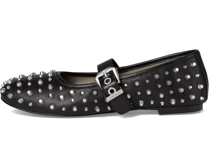 Балетки AllSaints Holly с шипами и застежкой на пряжку