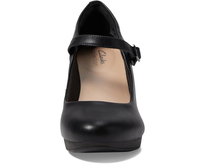 Туфли-лодочки Clarks Ambyr Shine с платформой и технологией Cushion Soft