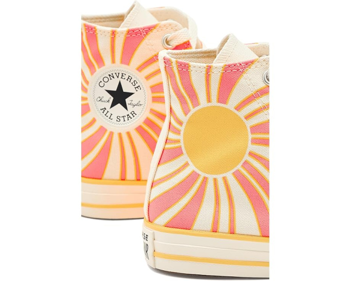 Кеды детские Converse Chuck Taylor All Star Sunshine с солнечным принтом