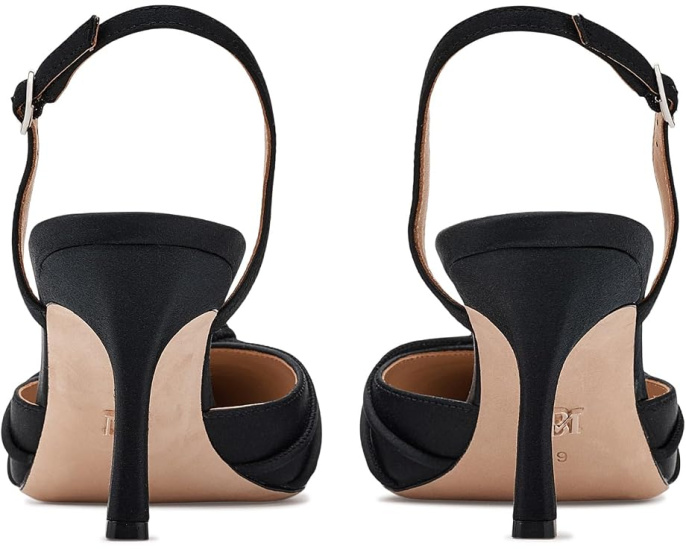 Туфли Badgley Mischka Yena с узлом из атласа