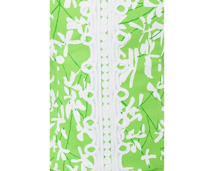 Lilly Pulitzer топ Shelli Stretch с квадратным вырезом на бретелях
