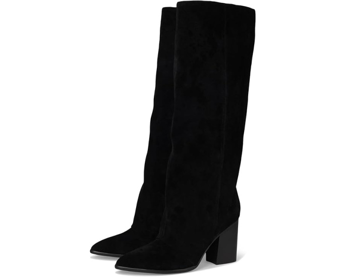 Ботинки Nine West Chicke из замши на устойчивом каблуке