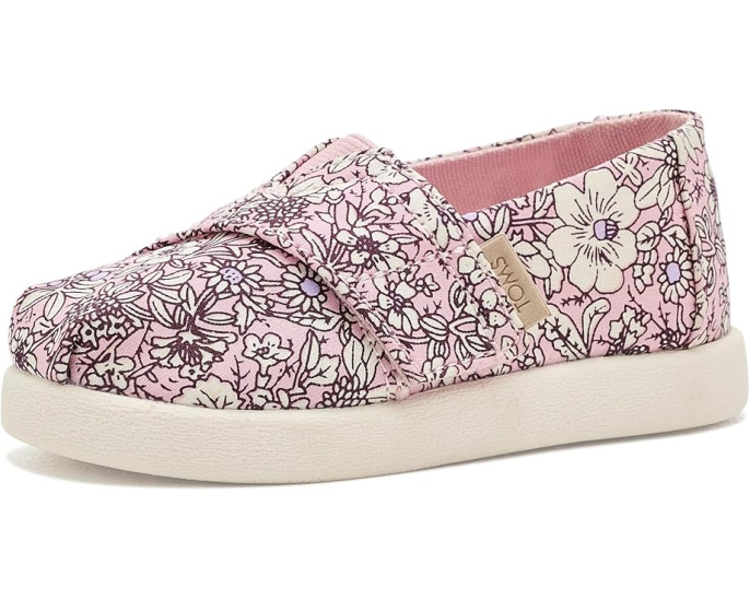 Детские туфли TOMS Alpargata на липучках