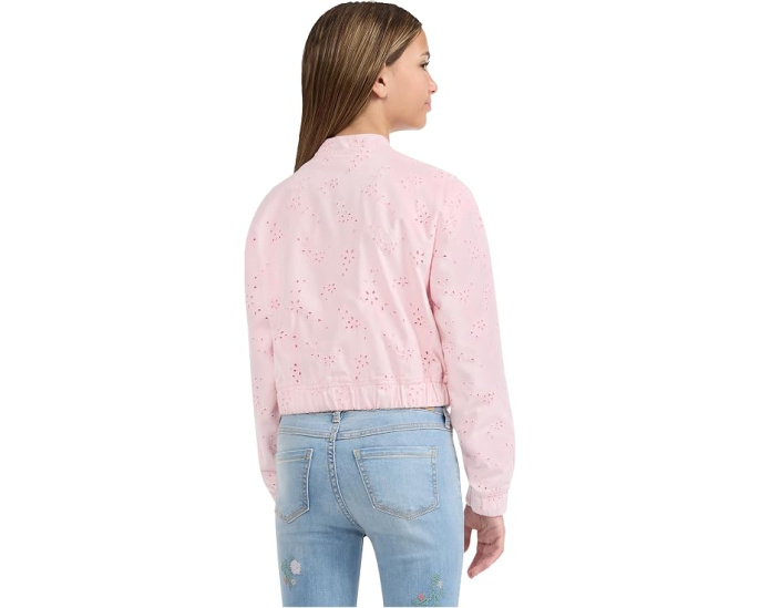 abercrombie kids куртка бомбер Eyelet с цветочным рисунком