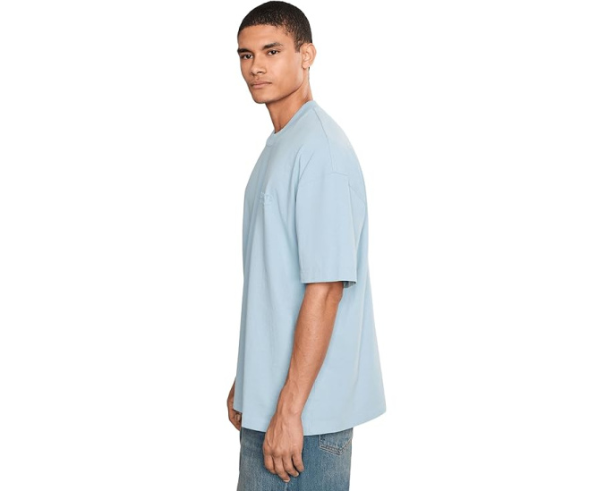 AllSaints Xander Short Sleeve Crew футболка Salton Blue