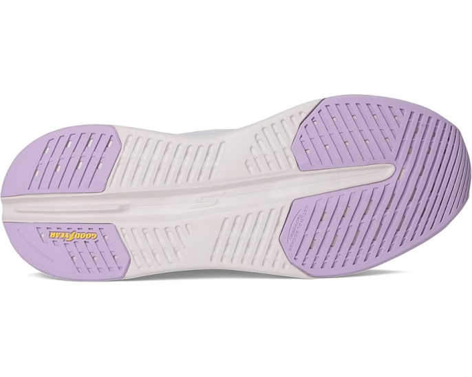 Кроссовки SKECHERS Max Cushioning Glide Step Sapphire Hands Free Slip-Ins с подошвой Goodyear