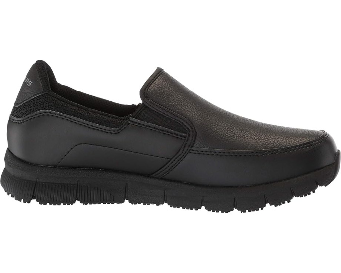 Рабочие туфли SKECHERS Work Nampa Annod без шнуровки с Memory Foam