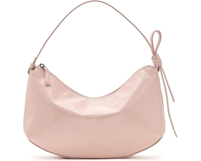 Сумка через плечо Loop Crinkle Patent Leather Shoulder Bag из лакированной кожи