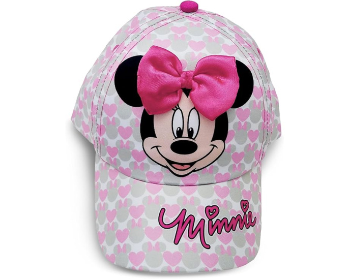 Бейсболка Disney Минни Маус с сердечками для малышей
