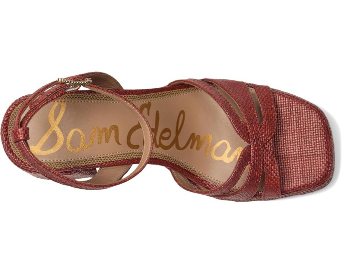 Сандалии Sam Edelman Reese на платформе с плетеным верхом и квадратным каблуком