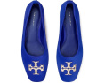 Балетки Tory Burch Eleanor из кожи с квадратным носком