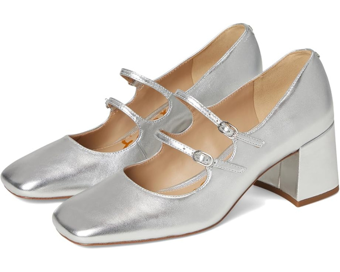 Босоножки на каблуке Sam Edelman Sarah с квадратным носком и двумя ремешками