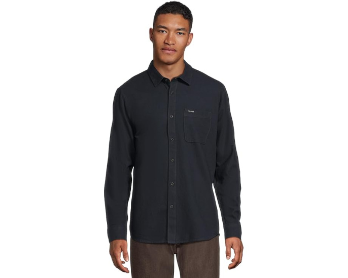 Volcom повседневная рубашка Caden Solid Long Sleeve