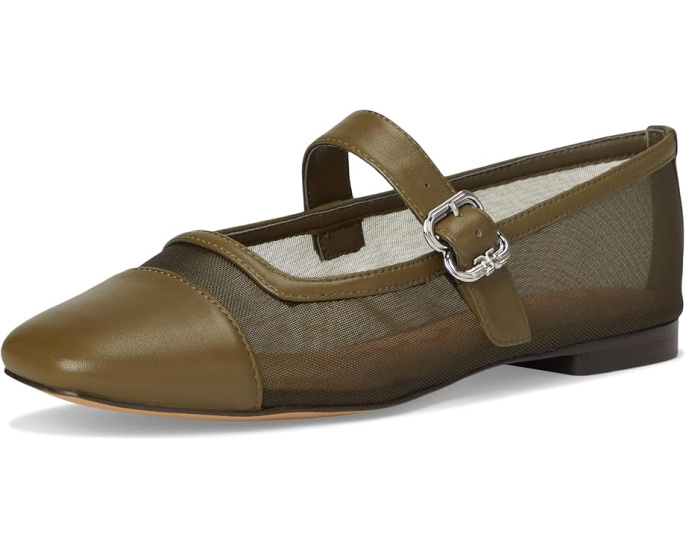 Балетки Sam Edelman Miranda с квадратным носком и ремешком
