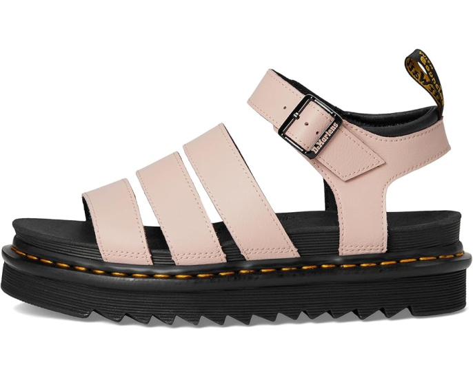 Сандалии Dr. Martens Blaire из мягкой кожи с тремя ремешками