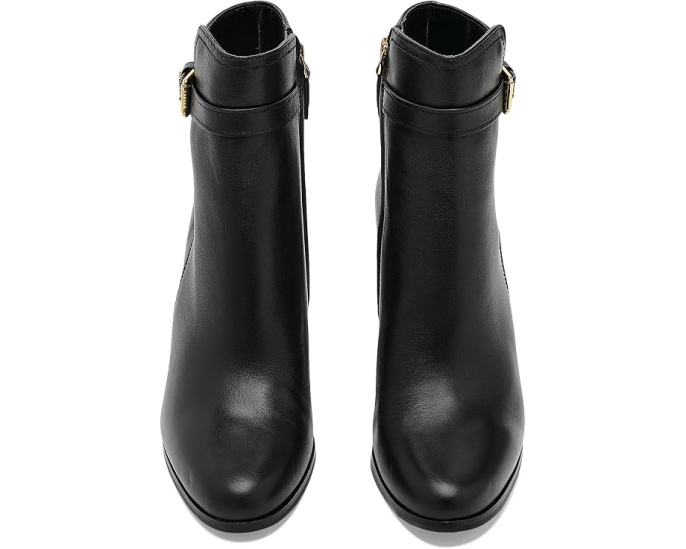 Brooke II Calfskin Bootie Heels