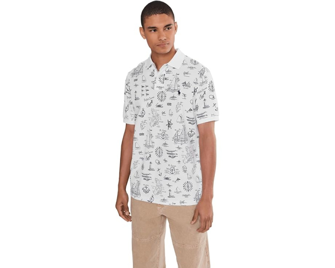 Поло Classic Fit Nautical Mesh от Polo Ralph Lauren