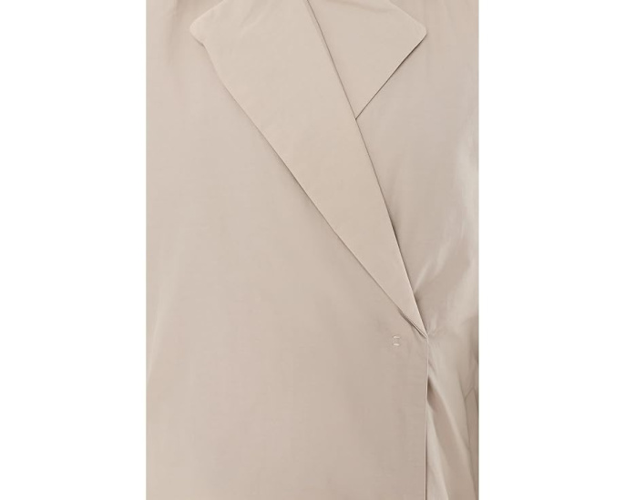 Пальто Eileen Fisher хлопковое стеганое тренч