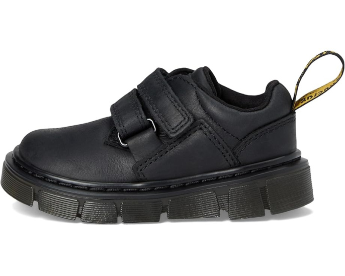 Туфли Dr. Martens Raffe Shoe T для малышей с ремешками на липучке