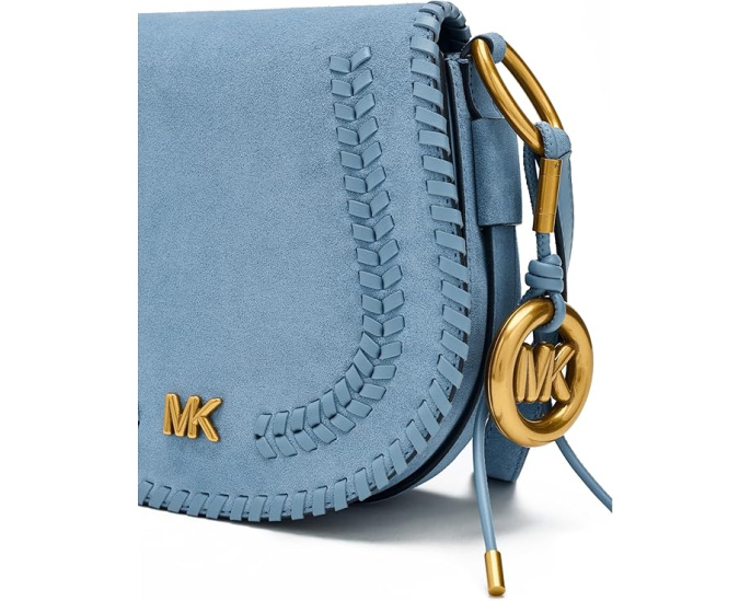 Сумка кроссбоди Josie Medium Saddle Flap с клапаном и регулируемым ремнем от MICHAEL Michael Kors