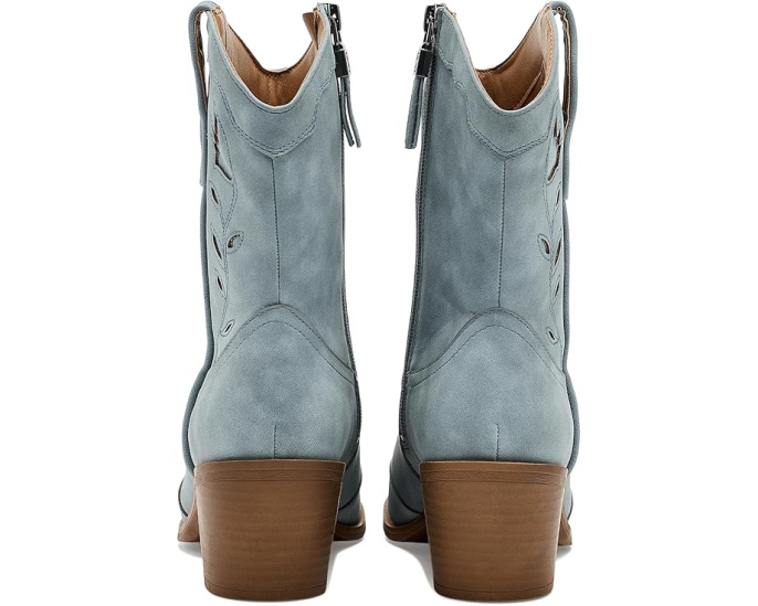 Ботильоны Flash Western Short Boots с острым носком и каблуком от Sam & Libby