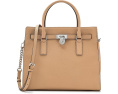 Большая сумка-сатчел Hamilton Moderne от MICHAEL Michael Kors из шагрени