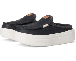 Детские кроссовки Hey Dude Kids Austin Lift Y Leather на платформе с гибкой подошвой